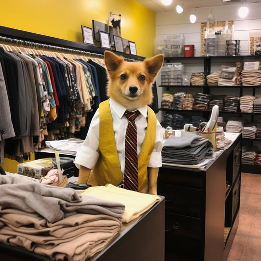 Professional Elegance: Boris O Klein Original Dog Prints for Salespersons