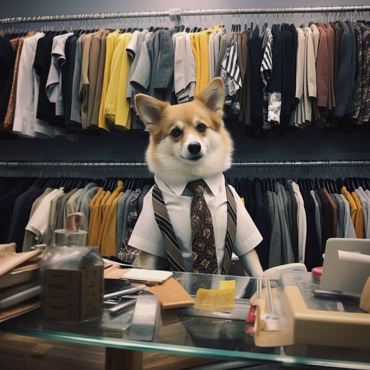 French Bulldog Art Print: Elegant Tribute to Salesperson's Dedication