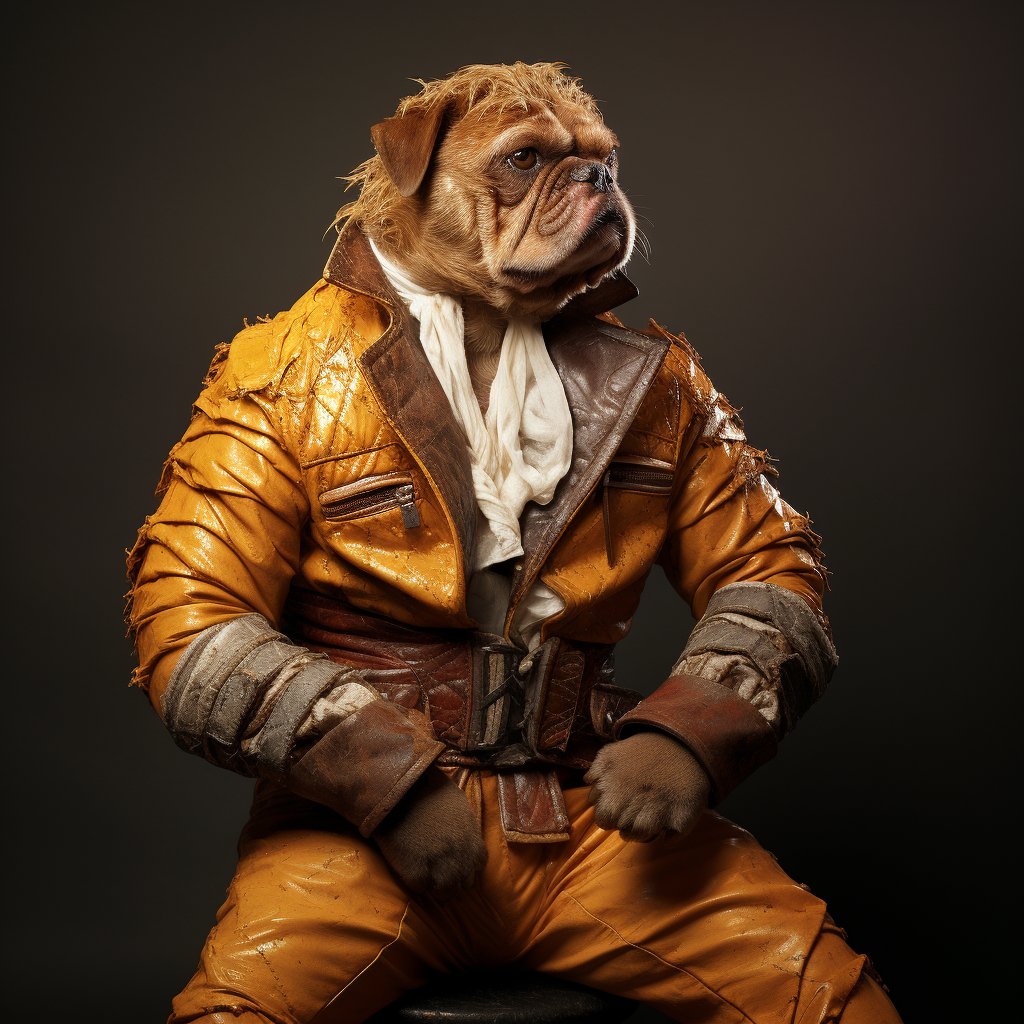 Indomitable Spirit: Boxer Wall Art Symbolizing Perseverance