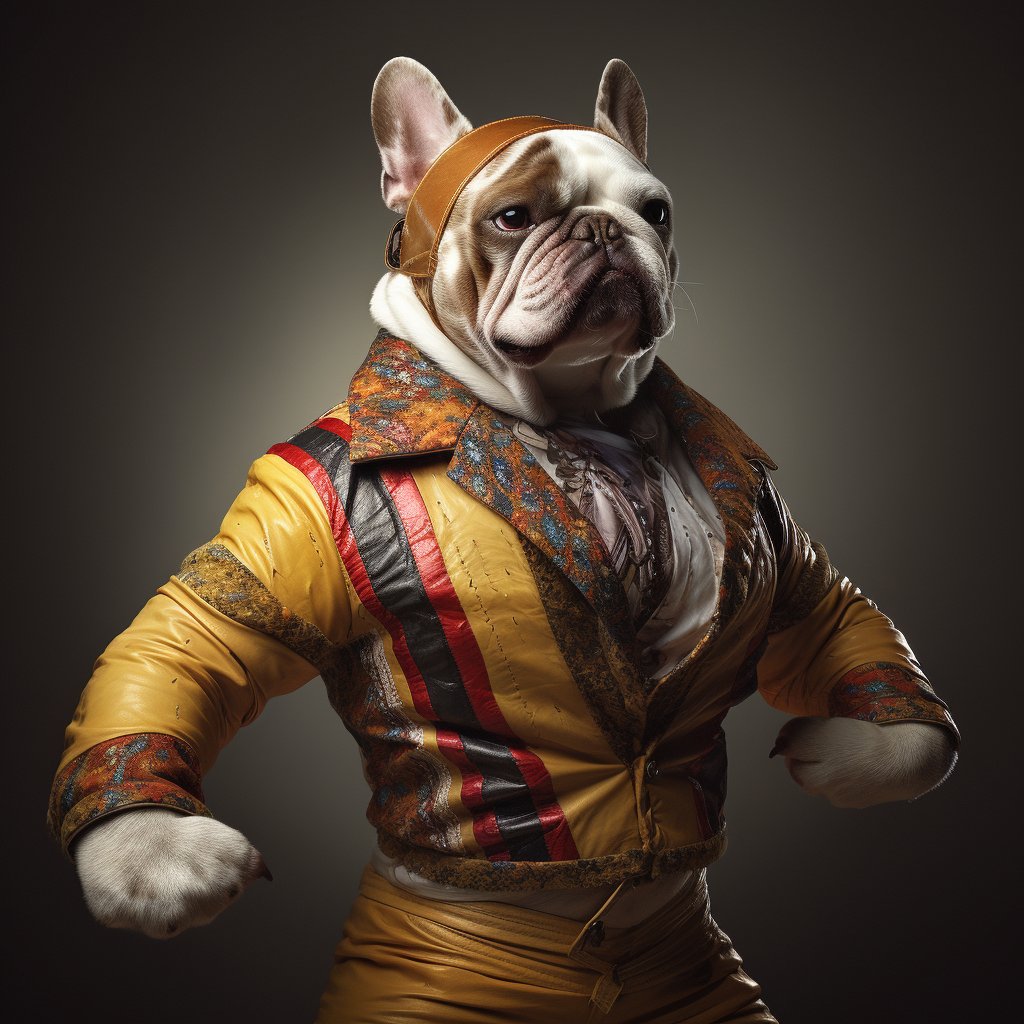 Sausage Dog Showdown: Wrestling Poster Tribute