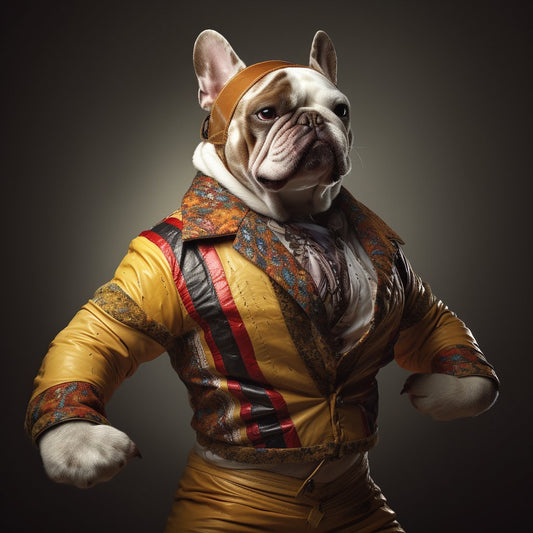 Sausage Dog Showdown: Wrestling Poster Tribute