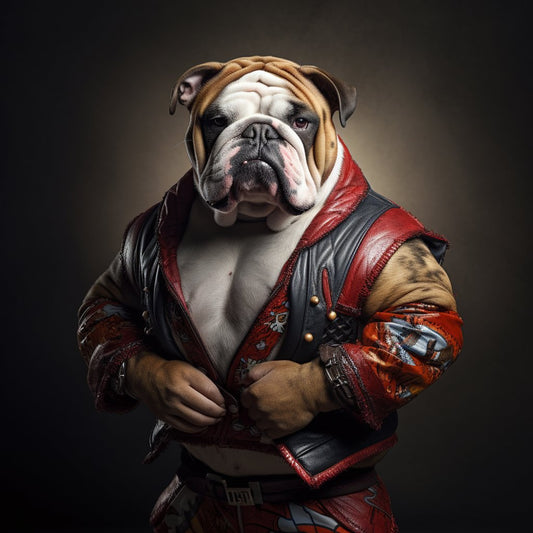 Habitat Hero: Wrestler's Dog Print