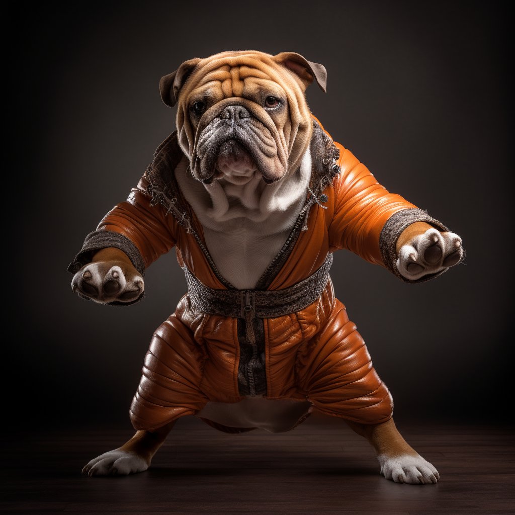 O. Klein Tribute: Wrestling-Inspired Dog Prints